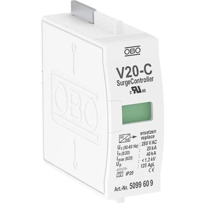 Limiteur de surtension OBO Bettermann 5099609 V20-C 0-280 20 kA 1 pc(s)