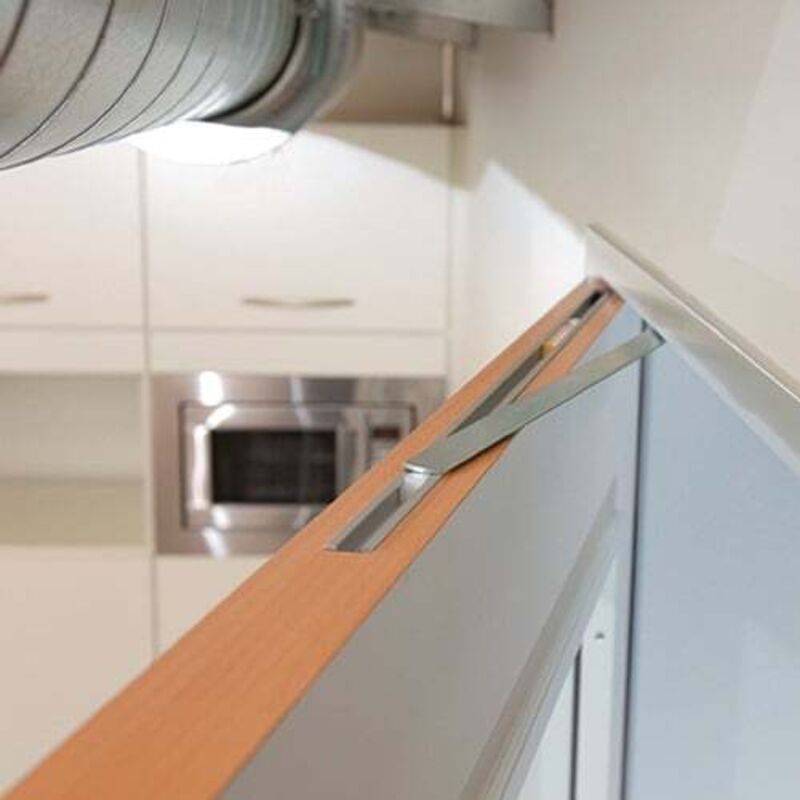 Limiteur d'ouverture Porti pour vantail L.610-719mm huisserie bois et métal 120Grad - 5313 - Athmer