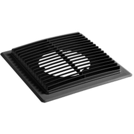 Limodor Abdeckgitter mit Bodenplatte anthrazit