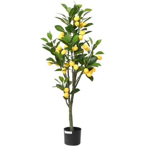 Limonero artificial 136 hojas 120 cm verde