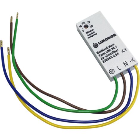 Limot Elektromotorenbau Relais suiveur LNR pour montage en boîte d'interrupteur 55002