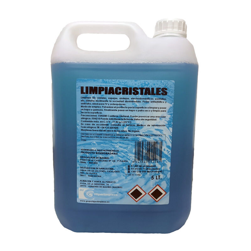 

Hiperlimpieza - Limpia cristales 5L