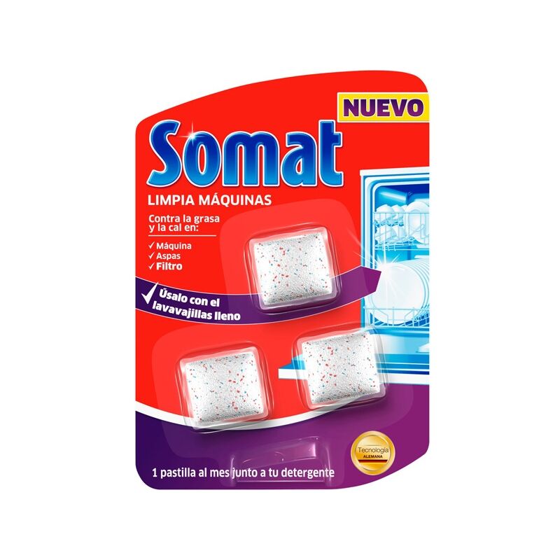 

Somat - Limpia maquina 3D Lavavajillas 3 Dosis