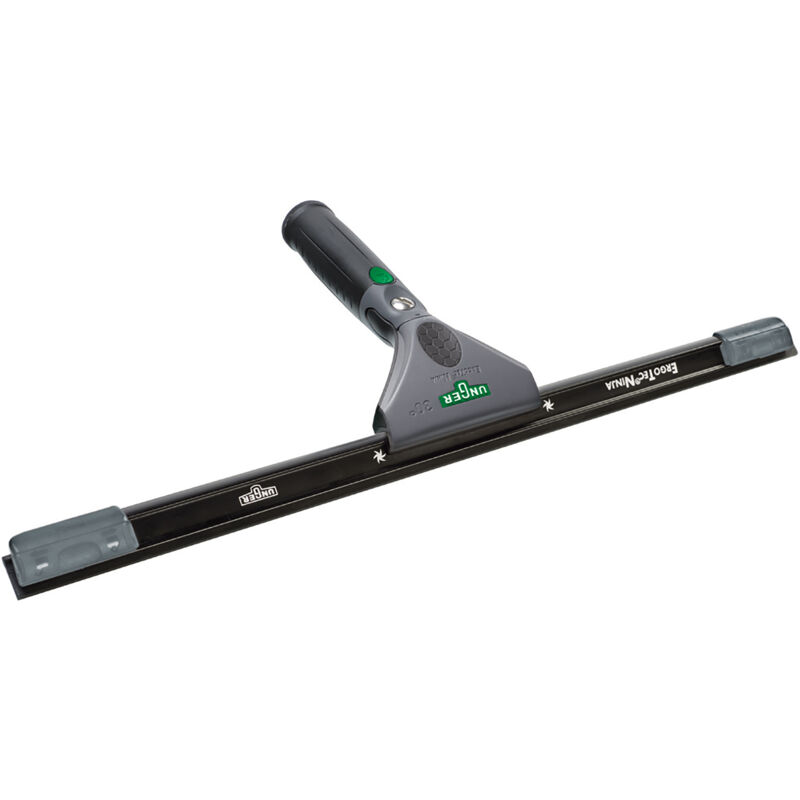 Limpiacristales Unger ErgoTec Ninja 30° (ancho 45 cm, mango ergonómico, con goma blanda, dos posiciones de goma, limpiacristales con función