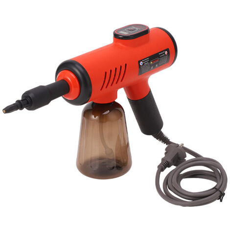 Limpiador a vapor manual de 1200 W y 220 V con depósito de 700 ml, limpiador a vapor de 600 ml, limpiador a vapor para ventanas, suelos, muebles tapizados, sofás, ventanas, coches y azulejos.