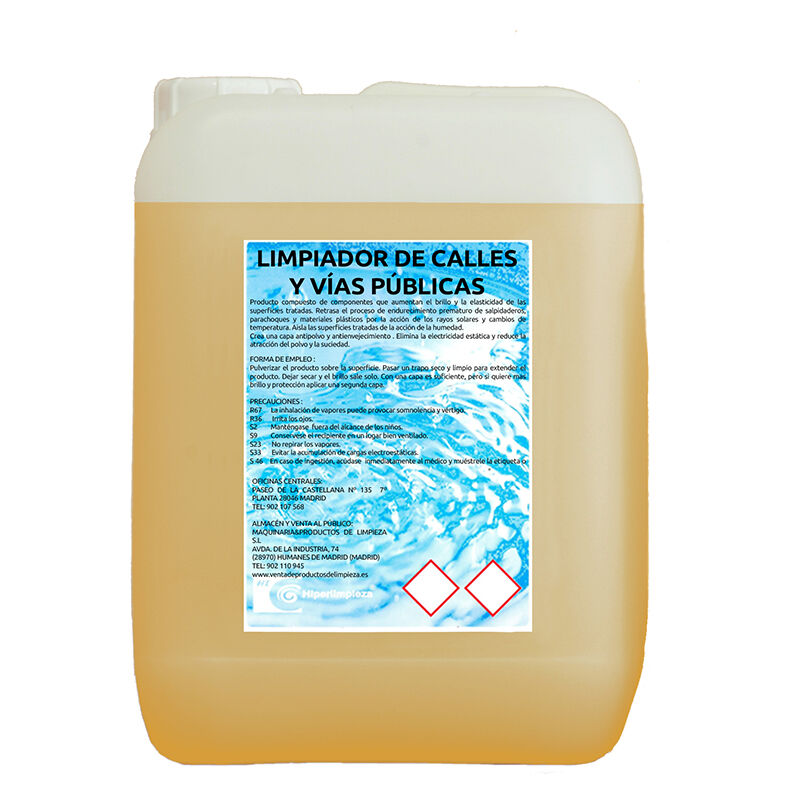 

Hiperlimpieza - Limpiador de calles y vías públicas Streep LP 10L