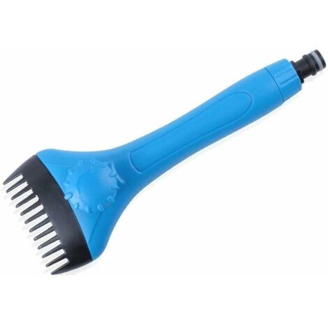 Limpiador de filtro de piscina, cepillo de limpieza, herramienta de limpieza de cartucho de filtro de piscina y spa, limpiador de chorro de filtro manual con perilla de ajuste