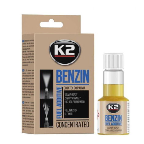 Limpiador de inyectores K2 BENZIN 50 ML
