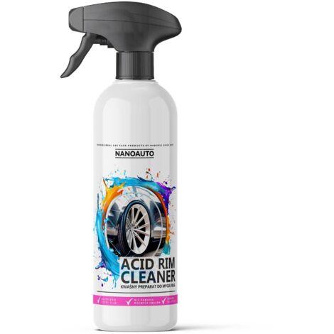 Limpiador de llantas ácido NANOAUTO 750 ml