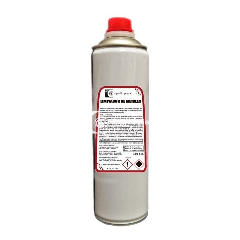 

Hiperlimpieza - Limpiador de metales 650ml