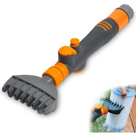 Limpiador de piscinas y spas con cartucho premium CHOYCLIT Elimina residuos y suciedad de los filtros de la piscina en segundos Limpiador de piscina con cartucho duradero