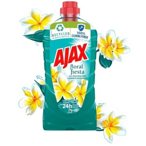Limpiador de suelos AJAX Lagoon Flowers 1 l