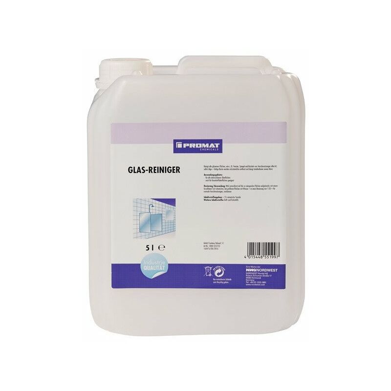 

Limpiador de vidrio 5 L Bidon e Chemicals - Promat