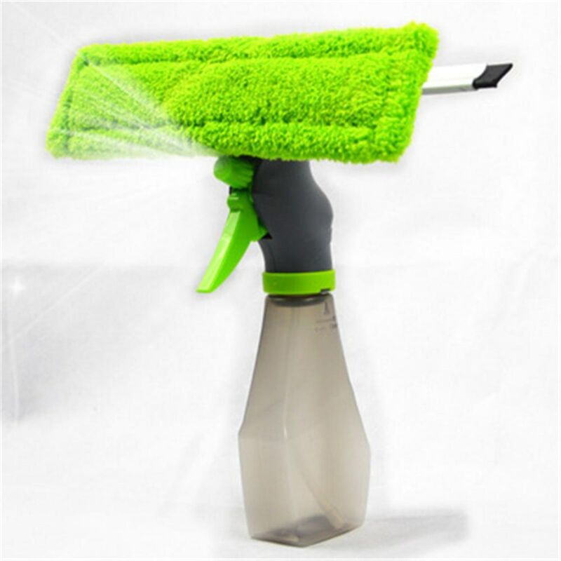 Limpiador de ventanas profesional 3 en 1 con botella de