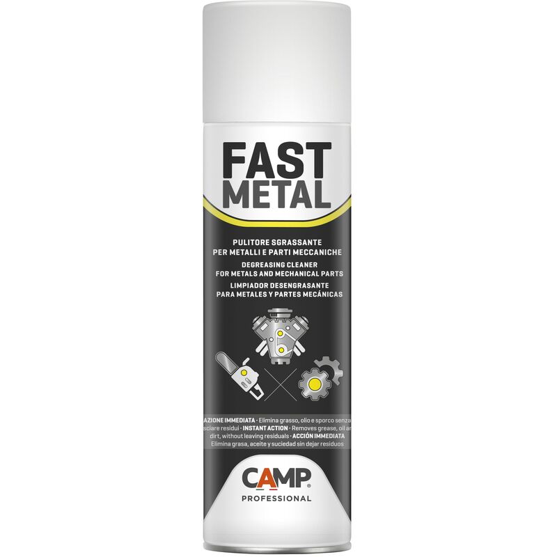 

Limpiador desengrasante Fast Metal en aerosol de 500 ml