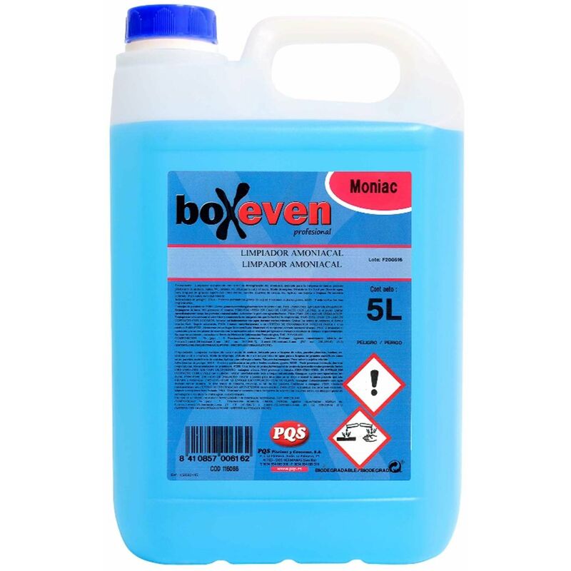 

Limpiador Desinfeccion Amoniacal Pino Prof. 116066 5 - Boxeven
