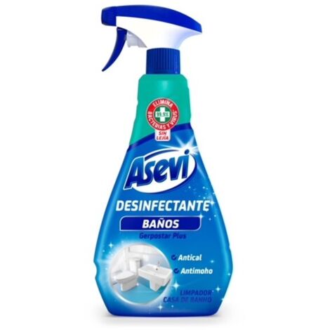 LIMPIADOR DESINFECTANTE BAÑOS GESPOSTAR PLUS SPRAY ASEVI