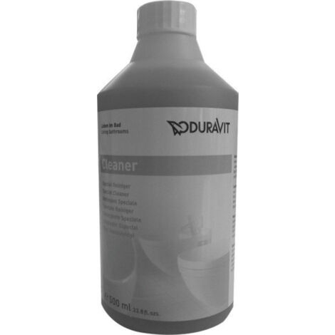Limpiador especial AZUL con cabezal pulverizador 6 botellas de 500 ml DURAVIT