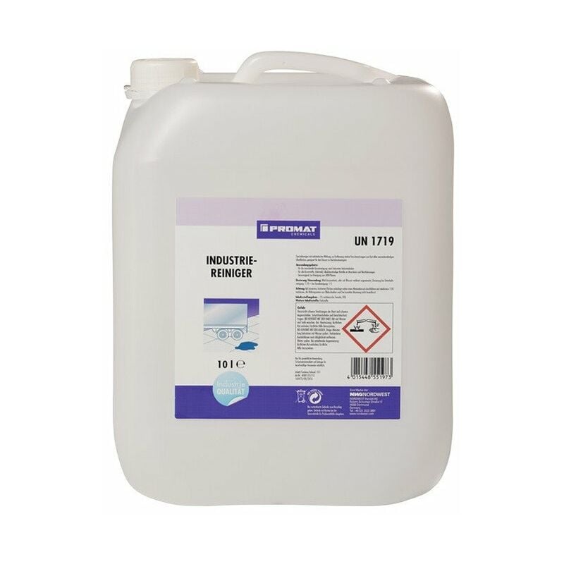 

Limpiador industrial 10 l Concentrado Bidon e Chemicals - Promat