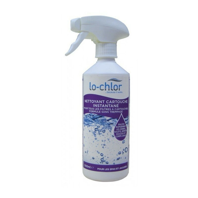 

Limpiador de cartuchos de filtro instantáneo para piscina y spa - 500 ml
