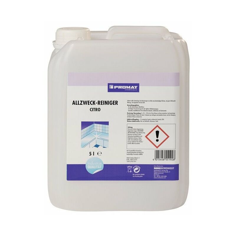

Limpiador multiusos Citroën 5L químicos de e - Promat
