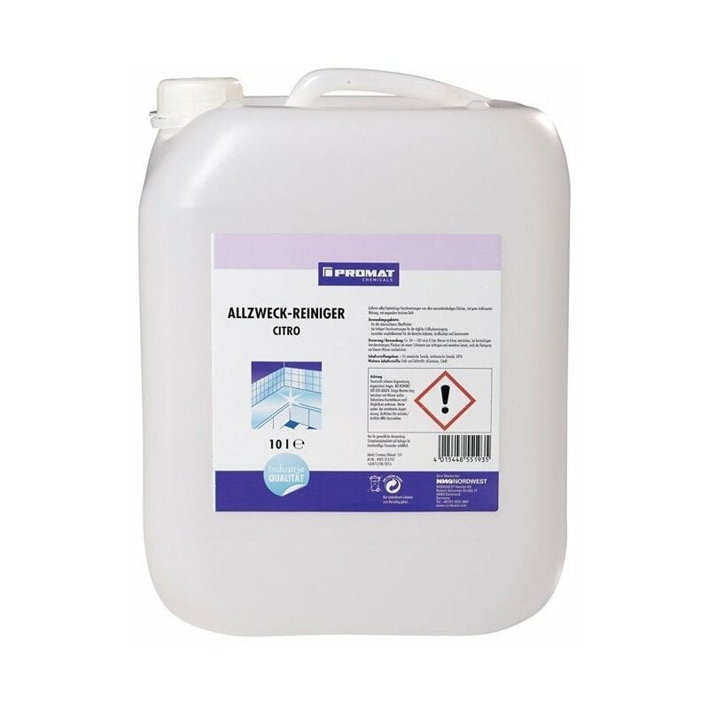 

Limpiador multiusos Citroën lata 10 l CHEMICALS - Promat