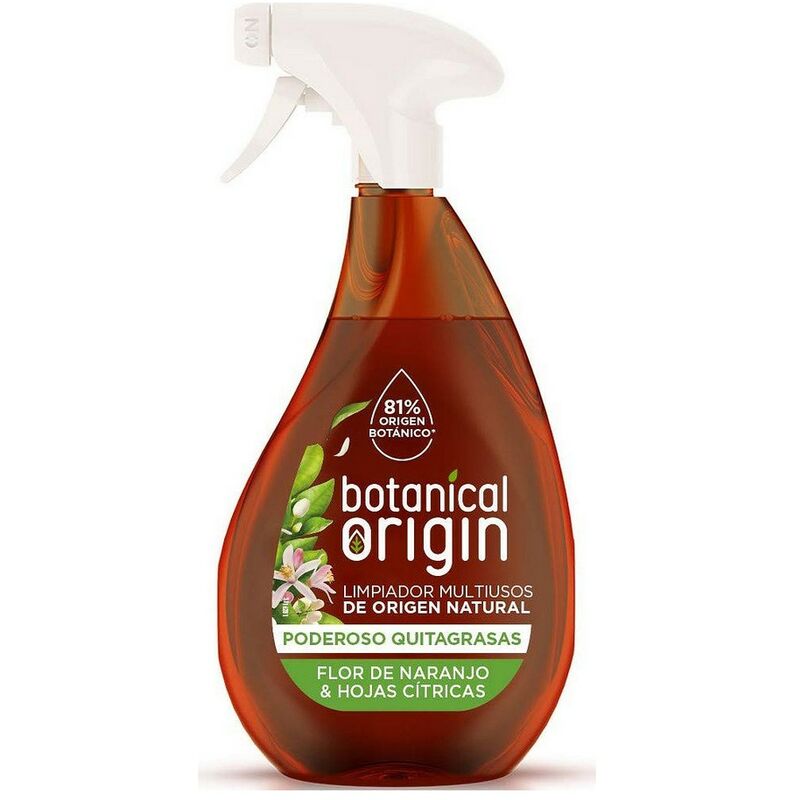 

Limpiador Multiusos Ecológico Botanical Origin Flor de naranjo y hojas cítricas (500 ml)