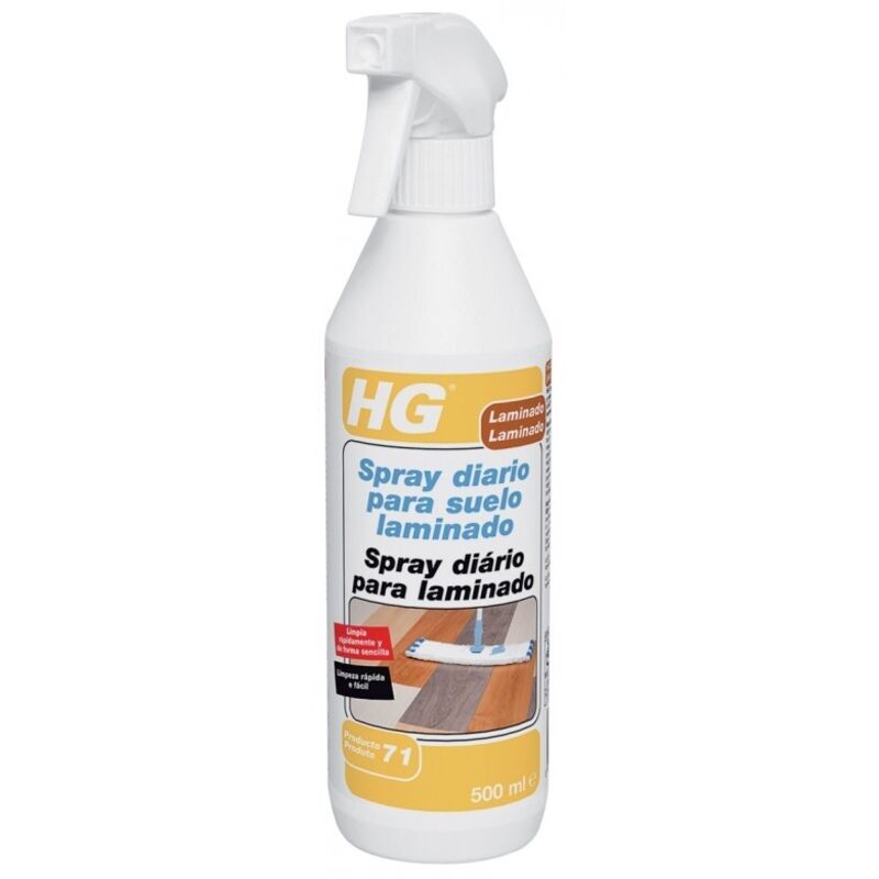 

Limpiador Polvo Suelo Laminado Uso Diario 500 Ml - HG