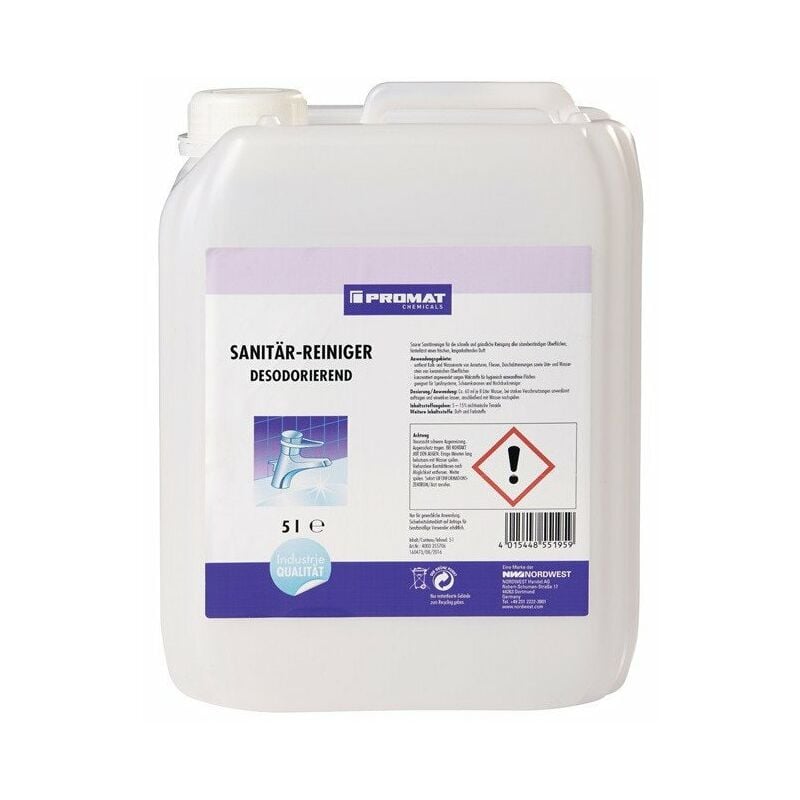 

Limpiador sanitario 5 l Bidon e Chemicals - Promat