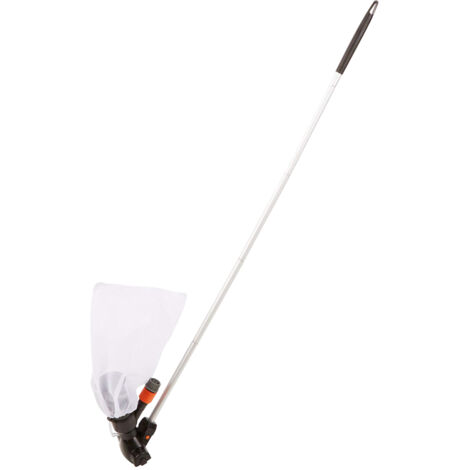 Limpiador subacuático portátil para piscinas – Chorro agua – Pértiga flexible – Bolsa cordón – Aspira hojas – Limpieza rincones