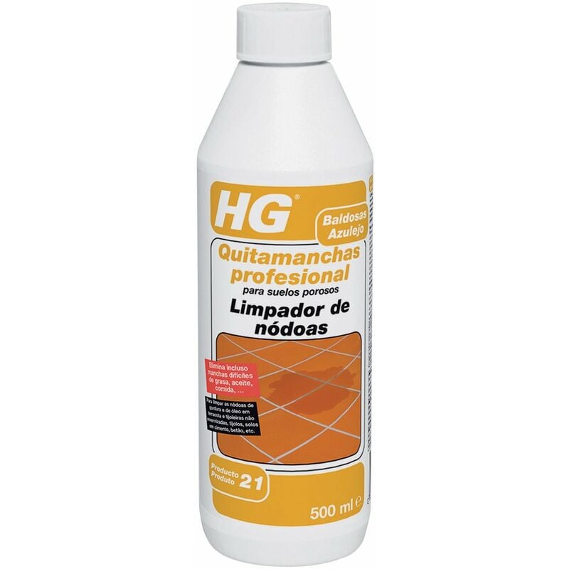 

Quitamanchas Hg Profesional Suelos Y Paredes 0.5 L