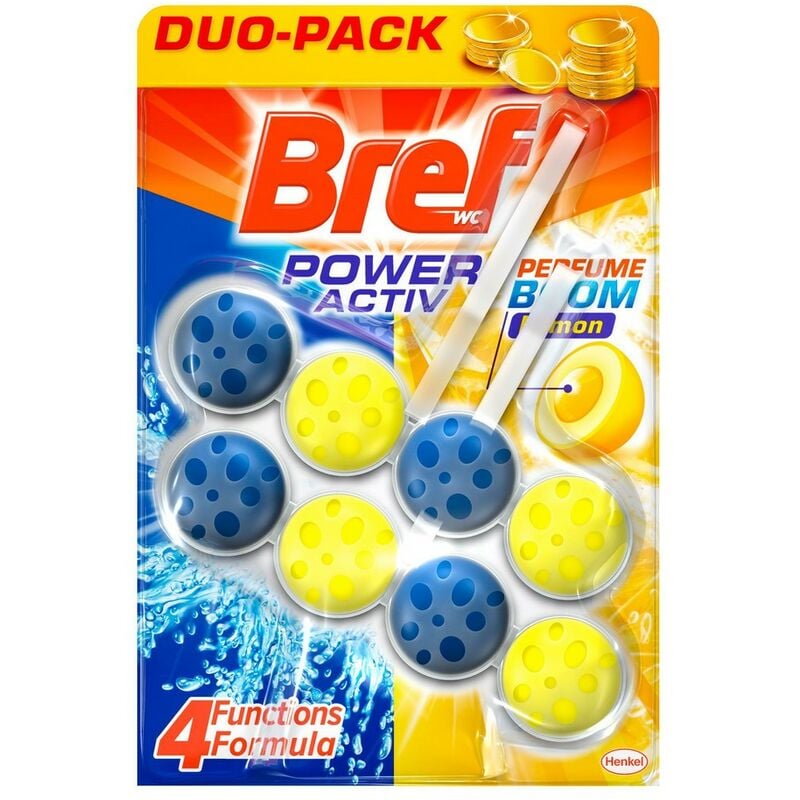 

Limpiador WC Bref Power Activ Limón (2 uds)