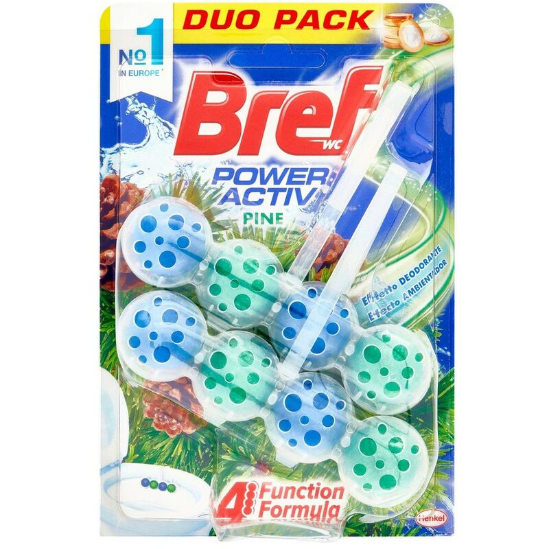 

Limpiador WC Bref Power Activ Pino (2 uds)