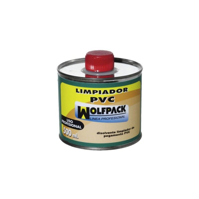 

Limpiador tuberias pvc 500 ml. - Wolfpack