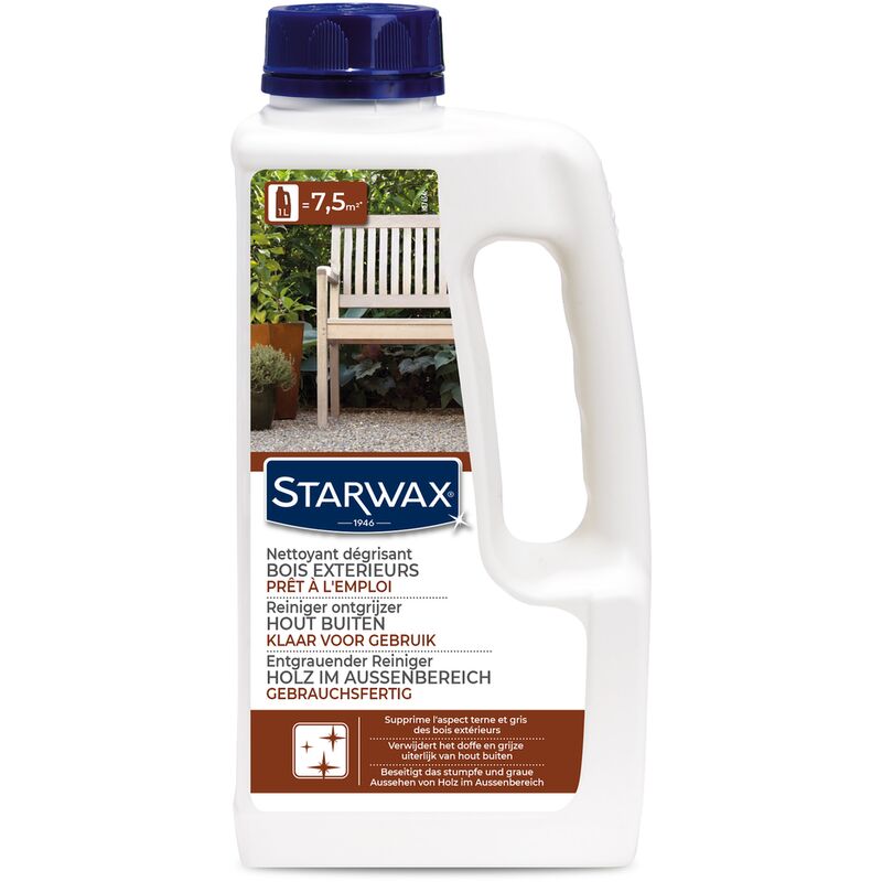 

Limpiador de la sobriedad 'de la teca y la madera tropical' - 1L - Starwax