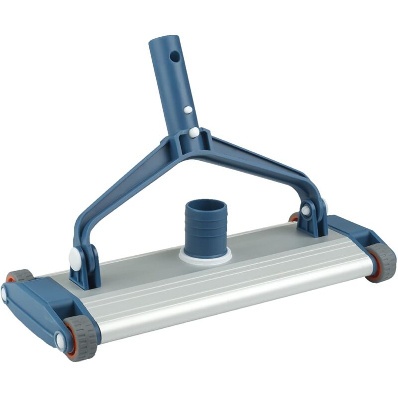 Astralpool - Fluidra 69694 Limpiafondos Aluminio 350 Blue Line Fijacion Palomilla, Blanco Y Azul