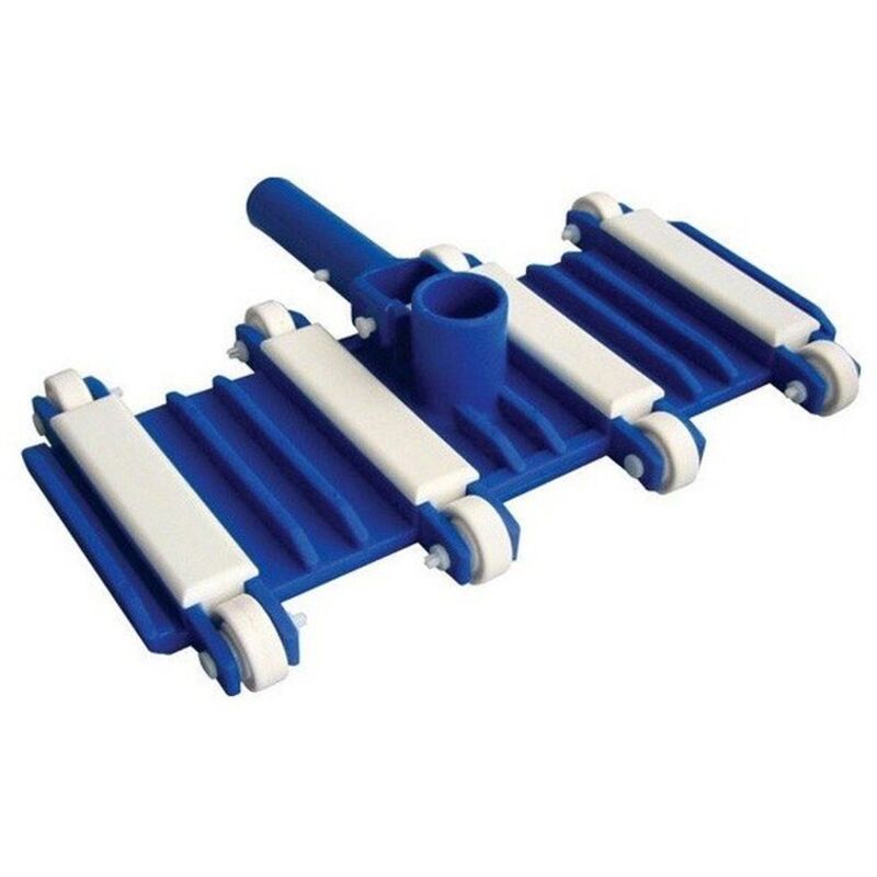 Kokido - Escoba De Hormigón De Lujo Cabeza 8 Ruedas C/12 Poolstyle - K051Cs