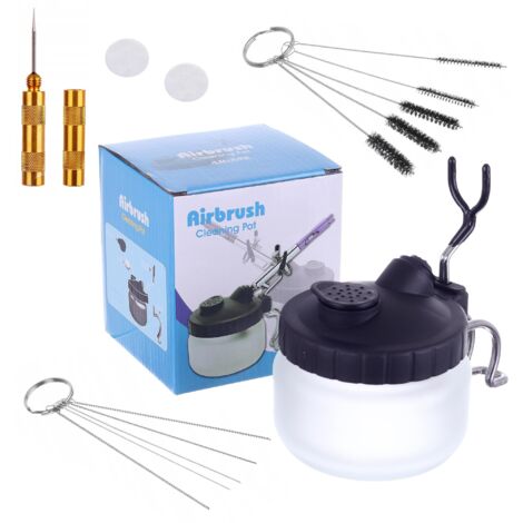 LIMPIEZA DE AERÓGRAFOS, TANQUES, CEPILLOS, ALAMBRE, FILTROS DE AGUJA