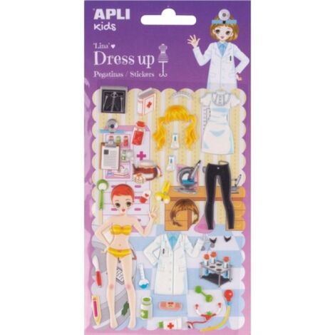 Lina Dress Up Sticker