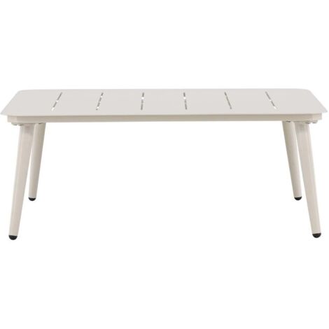 Lina table de jardin 90x90cm beige.