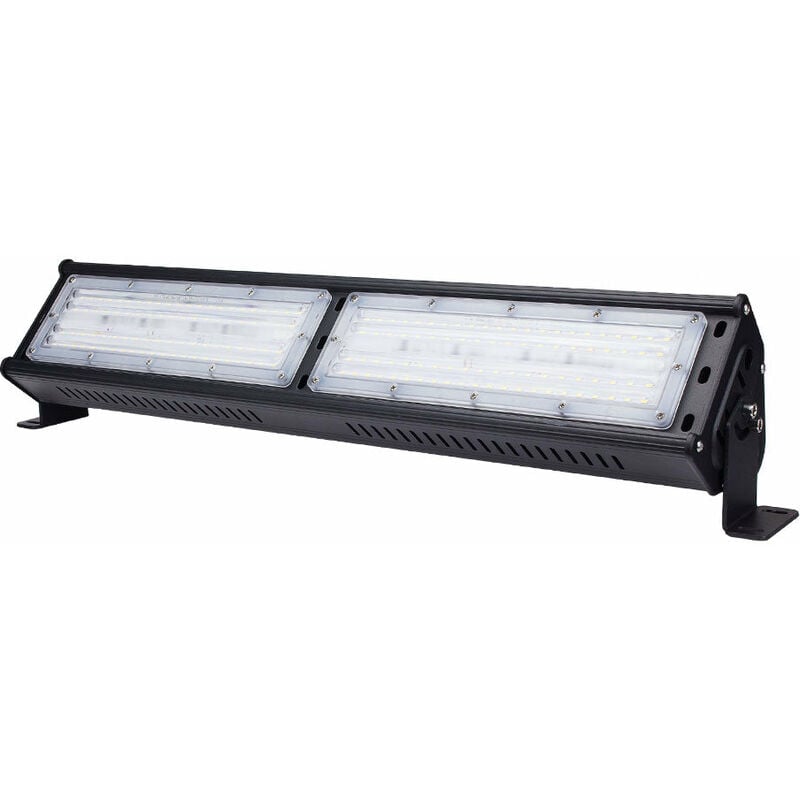 Silumen - Linéaire Highbay led 100W noir - Blanc Neutre