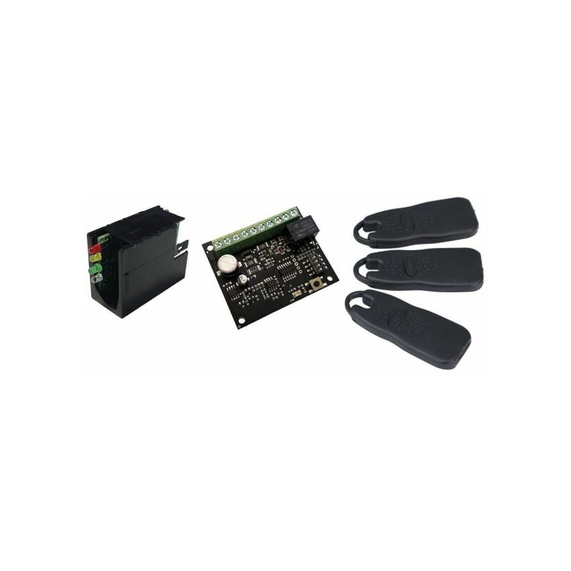Image of Lince Italia Spa - lince 4037S137PLUS kit scheda modifica per vecchie centrale inseritore con transponder + 3 chiave