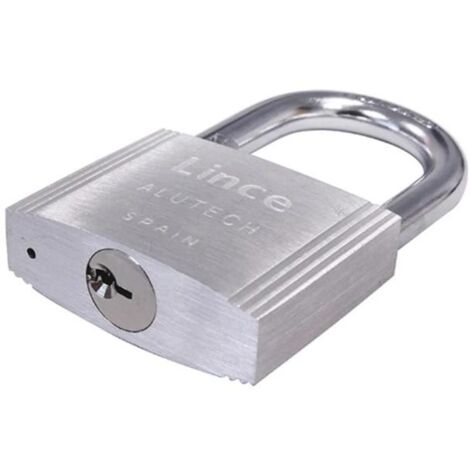 LINCE candado a/largo 101/40 aluminio , Candado de arco corto serie 101 Alutech de Lince Seguridad, robustez y fiabilidad de absoluta garantía Fabricado en aluminio Arc
