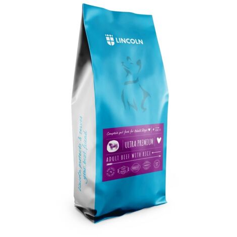 Lincoln - Bœuf avec riz Adulte - 12 kg