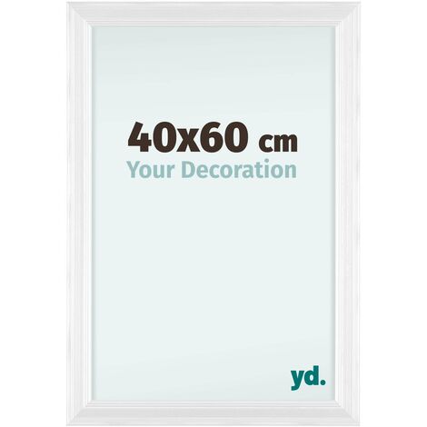 Lincoln Bois Cadre Photo 40x60cm Blanc. - Blanc