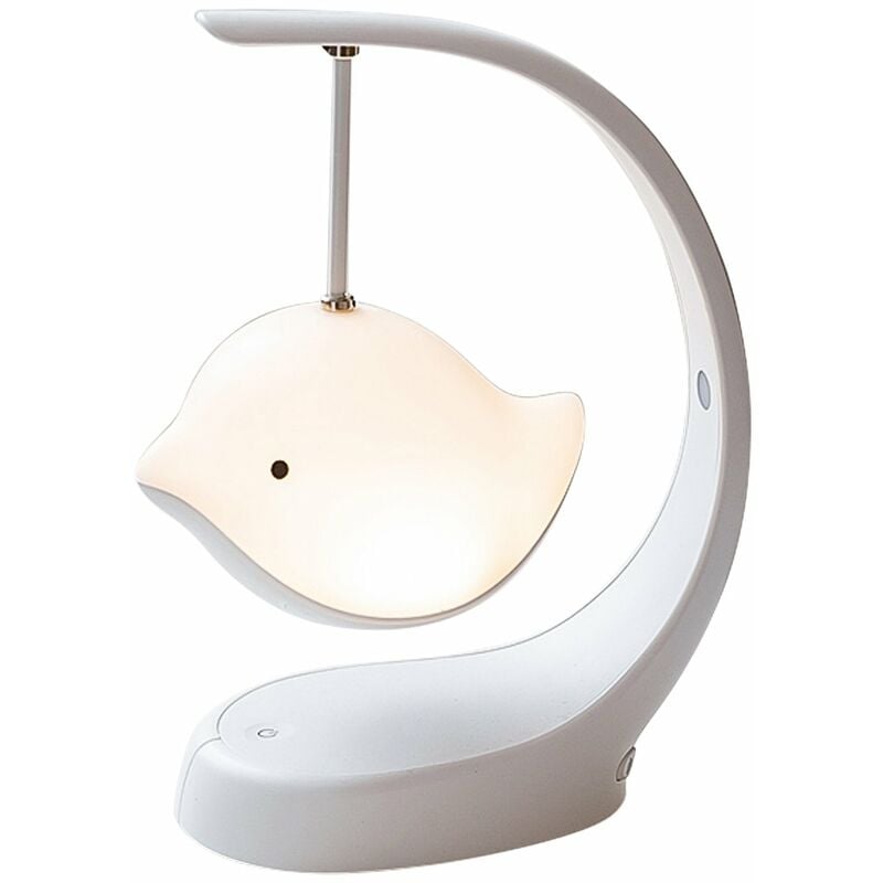 

Linda lampara de noche LED de sobremesa, lampara musical para dormir, atenuacion continua, cambio de color RGB, bateria recargable incorporada,