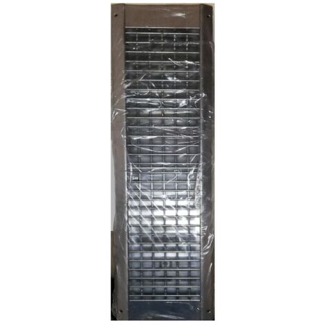 Lindab RGS7-625-125 Griglia di ventilazione per canali tondi 425x76 - Grigio
