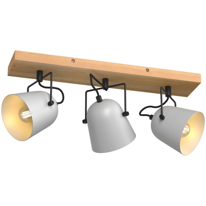 

Adalin plafón, 3 luces, gris - Lindby