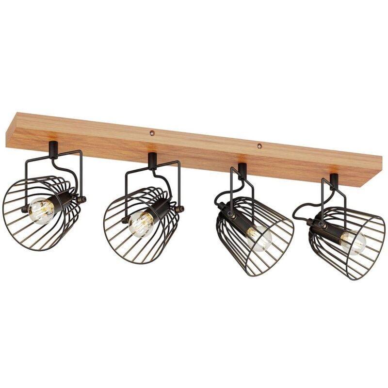 

Lindby Adalin plafón, 4 luces, jaula