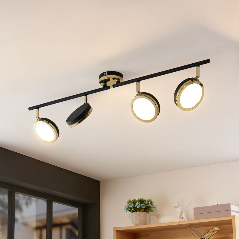 

Lindby Alsani foco de techo LED, 4 luces
